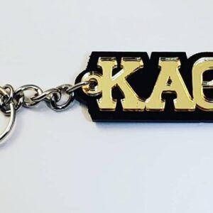 maa glossy crown personalised keychain (copy)