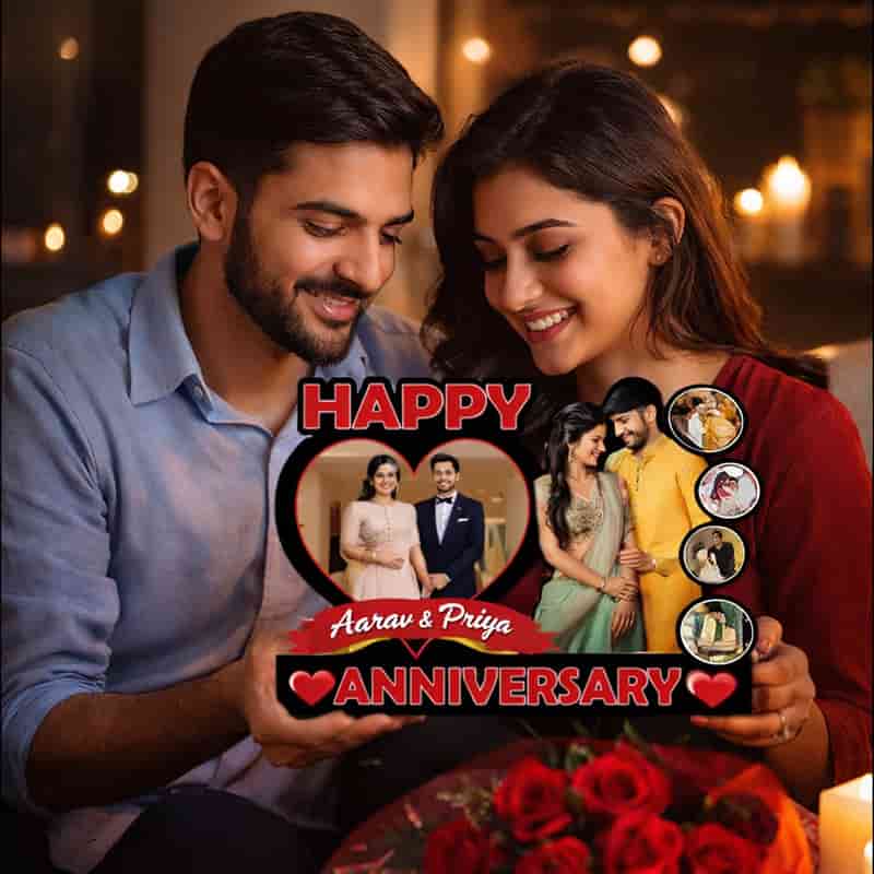 personalized heart cutout photo frame mdf 6mm 12x18 inch romantic wall decor gift