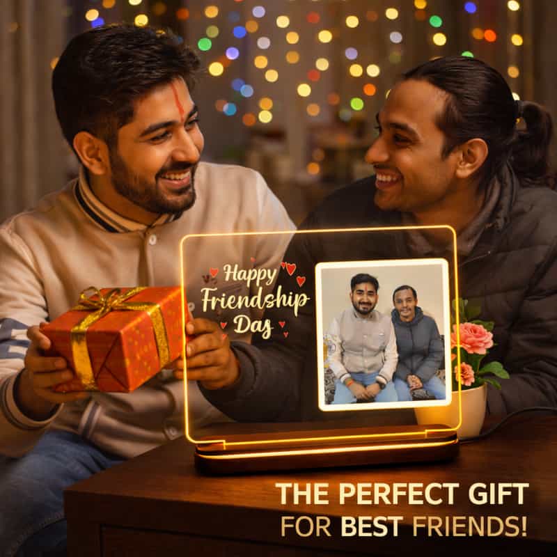 personalized led photo lamp