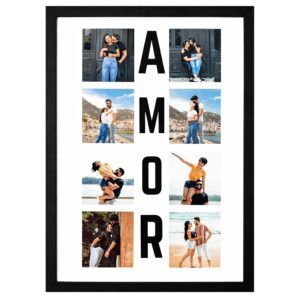 8 photo frame and text frame