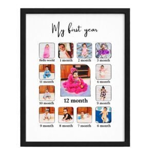 12 month birhtday Photo frame
