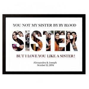 Sister best gift Photo frame
