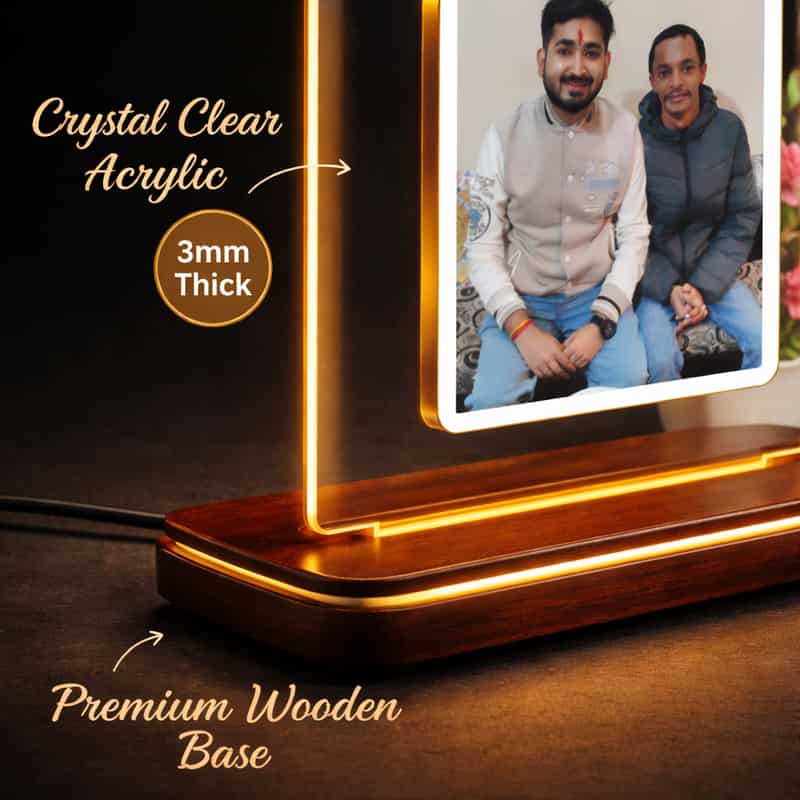 personalized led photo lamp