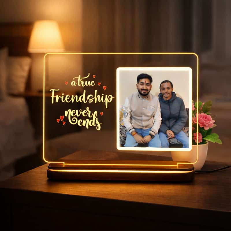personalized led photo lamp