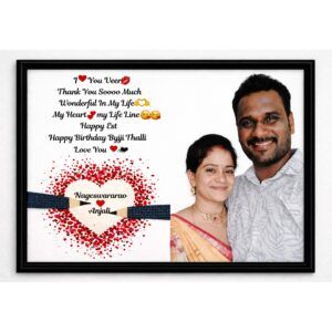 happy anniversiry photo frame